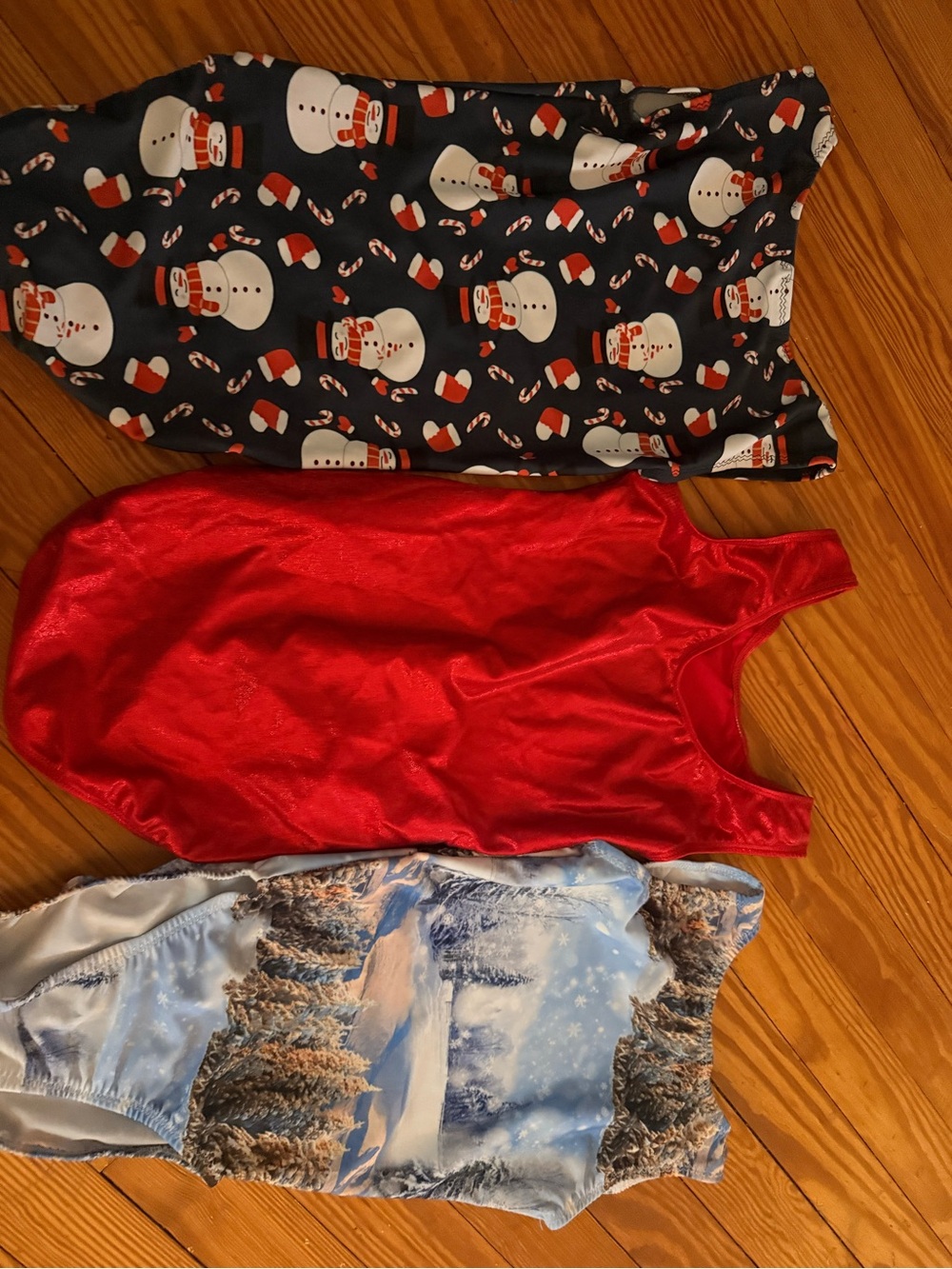 3 CL holiday leotards in awesome condition - Picture 2 of 2